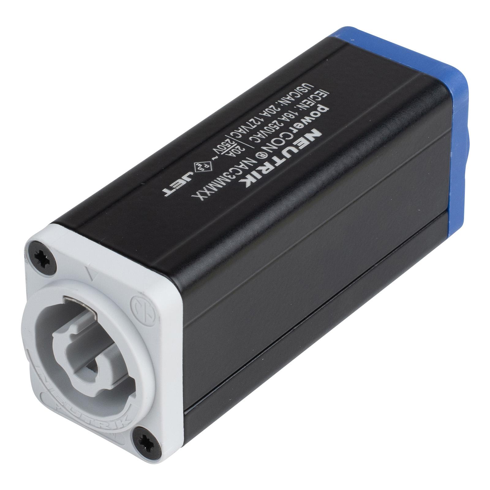 NEUTRIK PowerCon NAC3MM 電源コネクタ Neutrik NAC3MMXX PowerCON Cable Coupler